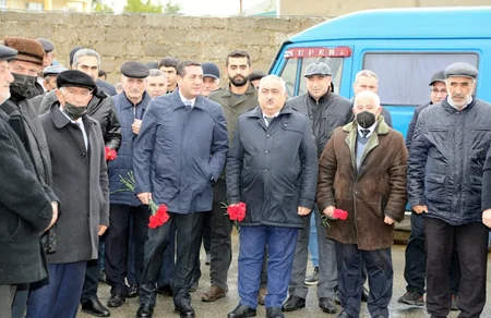 Vətən müharibəsi şəhidi Şahgündüz Cabbarovun anım mərasimi keçirilib