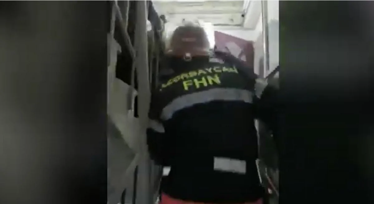 FHN Bakıda baş verən yağın hadisəsinin görüntülərini yayıb