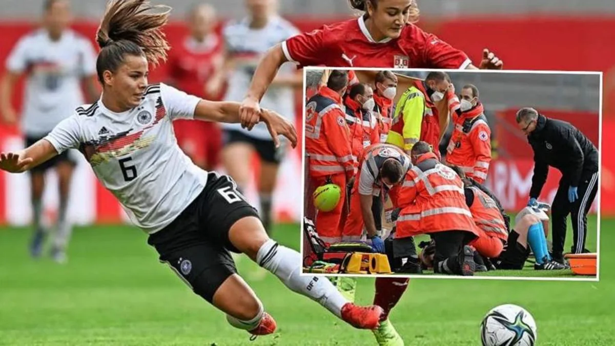 Futbol hakimi oyun vaxtı huşunu itirib