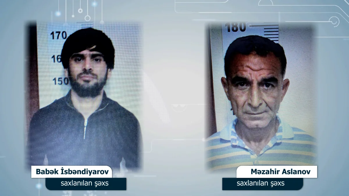 Polis xüsusi əməliyyat keçirib, iki silahlı şəxs saxlanılıb