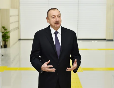 Prezident İlham Əliyev 1 saylı “ASAN Kommunal” Mərkəzinin açılışında iştirak edib