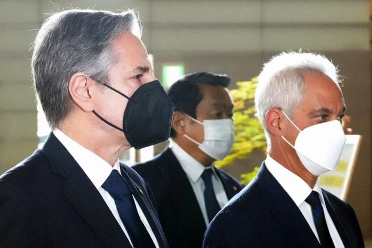 Blinken offers condolences to Japanese PM over Abe's assassination
