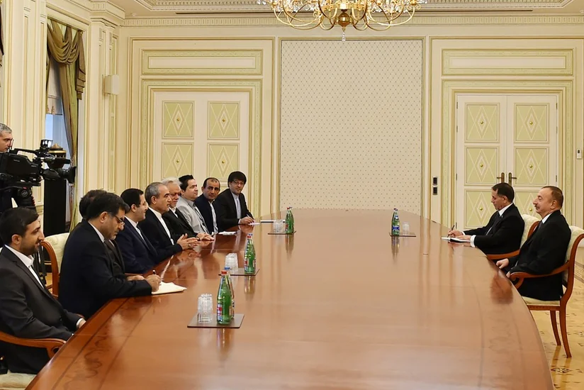 President Ilham Aliyev received delegation led by Governor General of Iranian Ardabil province