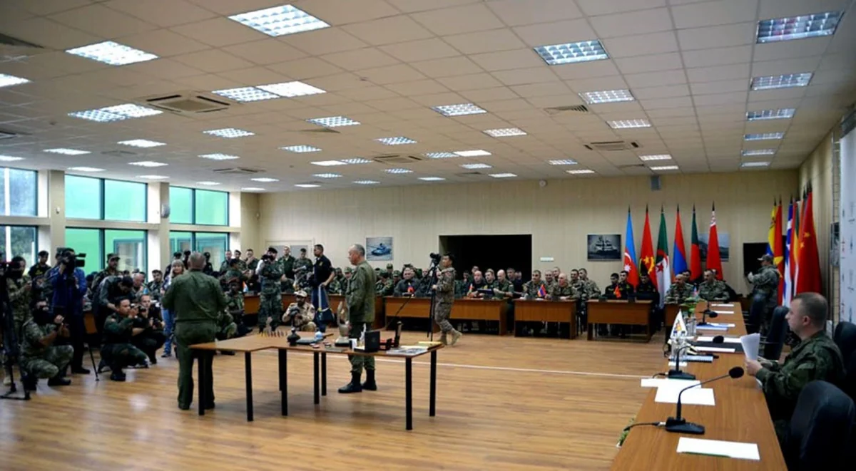 Состоялась жеребьевка команд конкурса Танковый биатлон