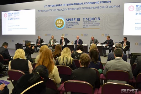 Azerbaijani delegation attends St. Petersburg International Economic Forum