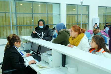 Abşeron RMX-da Qeydiyyat bölməsi yeni formatda istifadəyə verilib