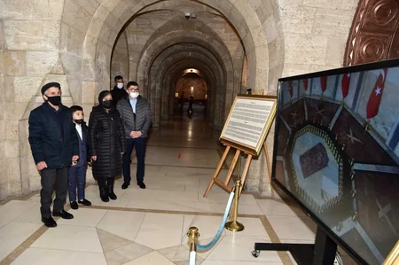 Şəhid baş leytenant Valeh Məmiyevin ailəsi Hulusi Akarın dəvəti ilə Türkiyəyə gedib