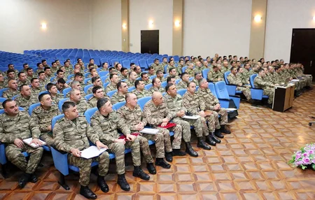 Ali Baş Komandanın tapşırıqları Azərbaycan Ordusunun şəxsi heyətinə çatdırılıb, planlar müzakirə olunub