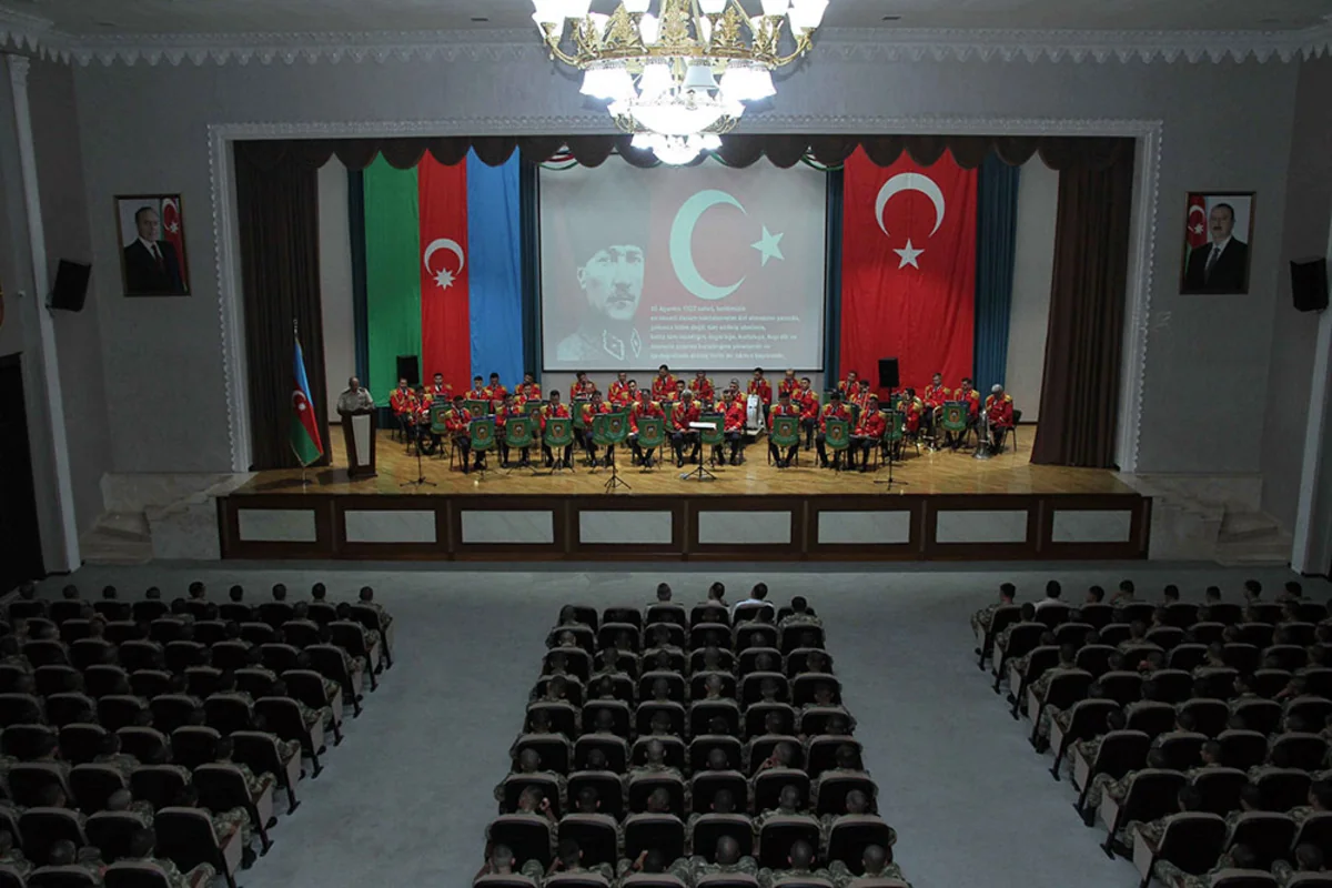 Heydər Əliyev adına Hərbi İnstitutda Türkiyənin Zəfər Günü ilə bağlı tədbir keçirilib