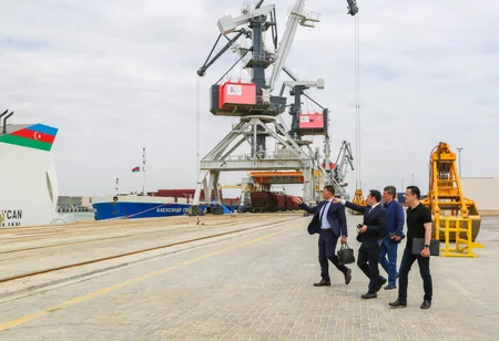 Bakı Limanı Özbəkistanın quru limanları ilə ticarət imkanlarını genişləndirir
