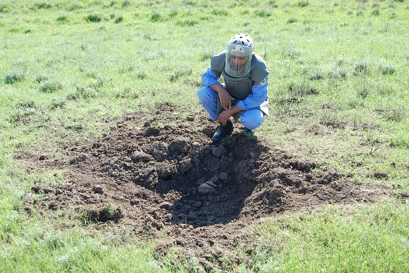 ​ANAMA təmas xəttində yerləşən kəndlərdə 32 partlamış sursat aşkar edib