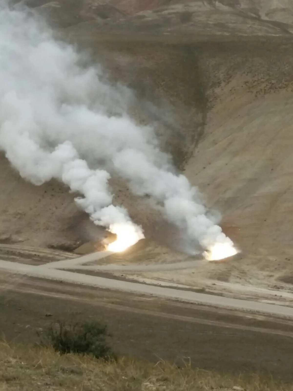 Xızıda partlayış baş vermiş hərbi hissənin ətrafından 126 ədəd partlamamış hərbi sursat tapılıb