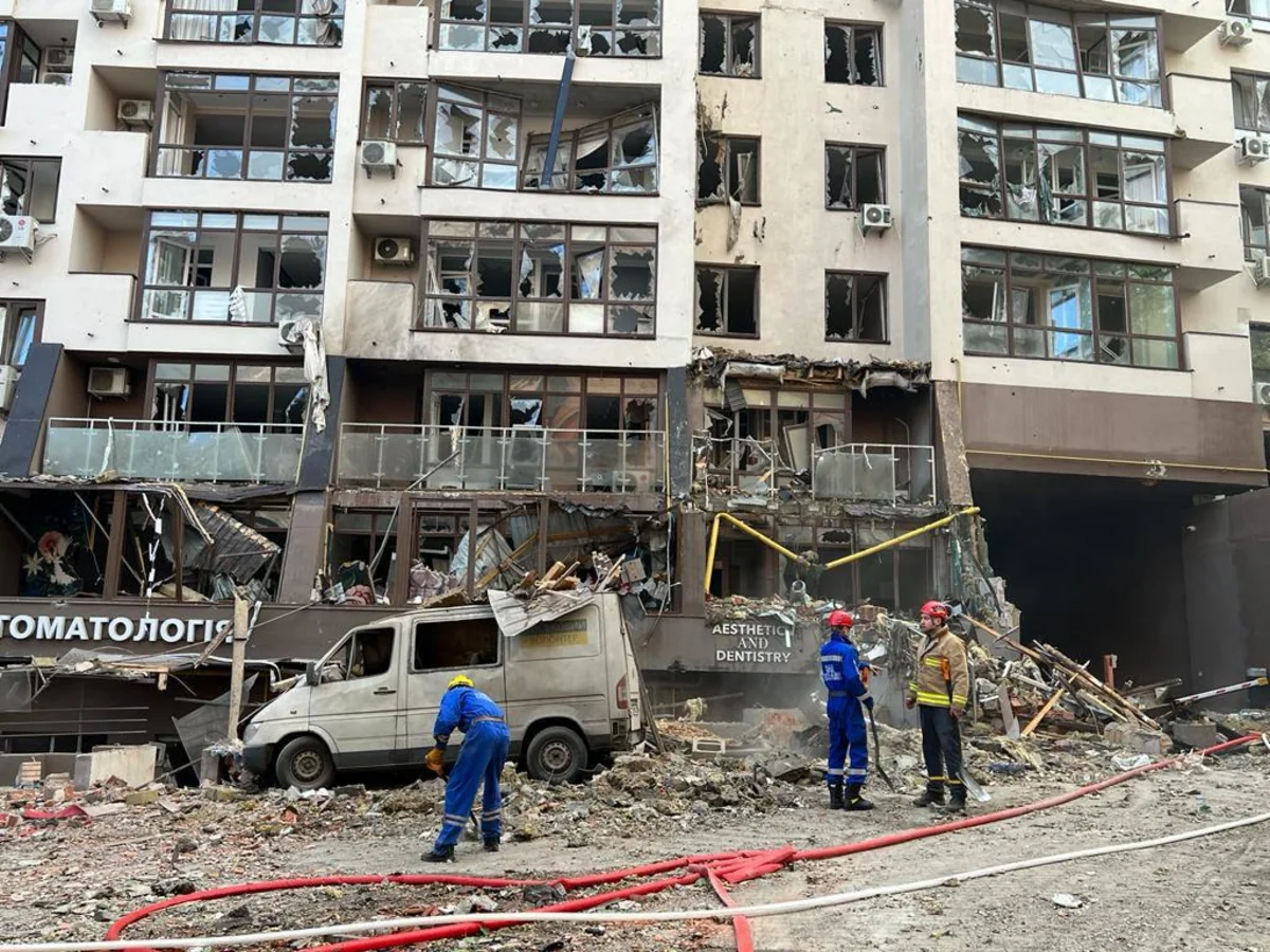 Rocket attacks on Kyiv: 2 residents hospitalized, people remain under rubble