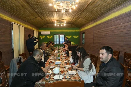 Tərtərdə Vətən müharibəsi iştirakçısı olan təhsil işçiləri ilə görüş keçirilib