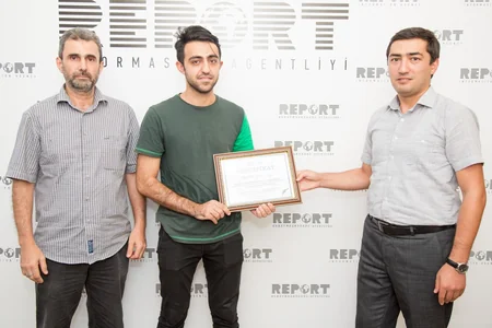 Reportda Media məktəbinin ilk buraxılışı olub