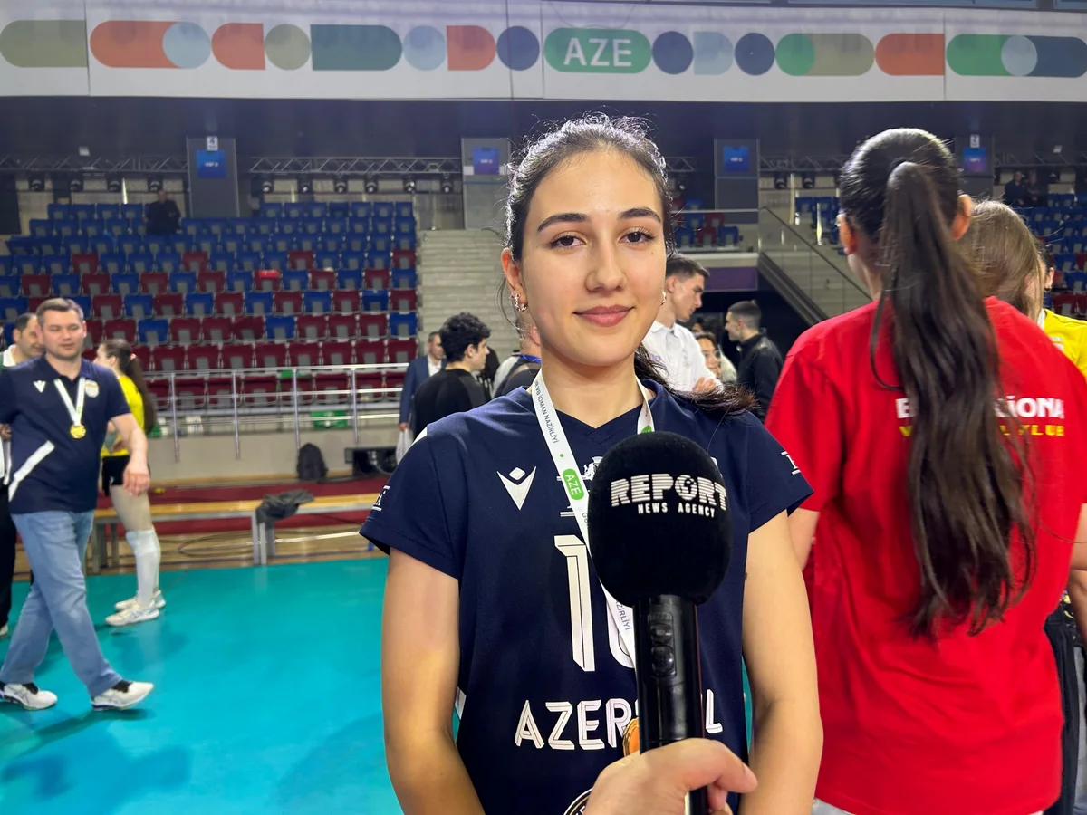 “Azərreyl”in voleybolçusu: Komanda yoldaşlarımla qürur duyuram