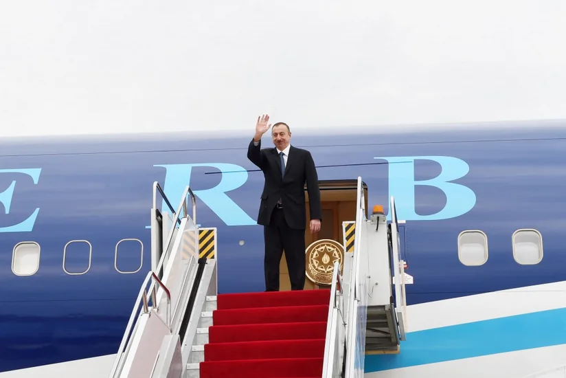Prezident İlham Əliyevin Naxçıvana səfəri başa çatıb