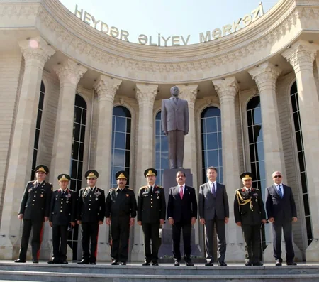 Türkiyə Silahlı Qüvvələrinin Baş Qərargah rəisi Şəmkir hərbi birliyində olub