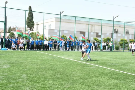 BŞİH və RİİB əməkdaşları arasında minifutbol üzrə yoldaşlıq görüşü olub