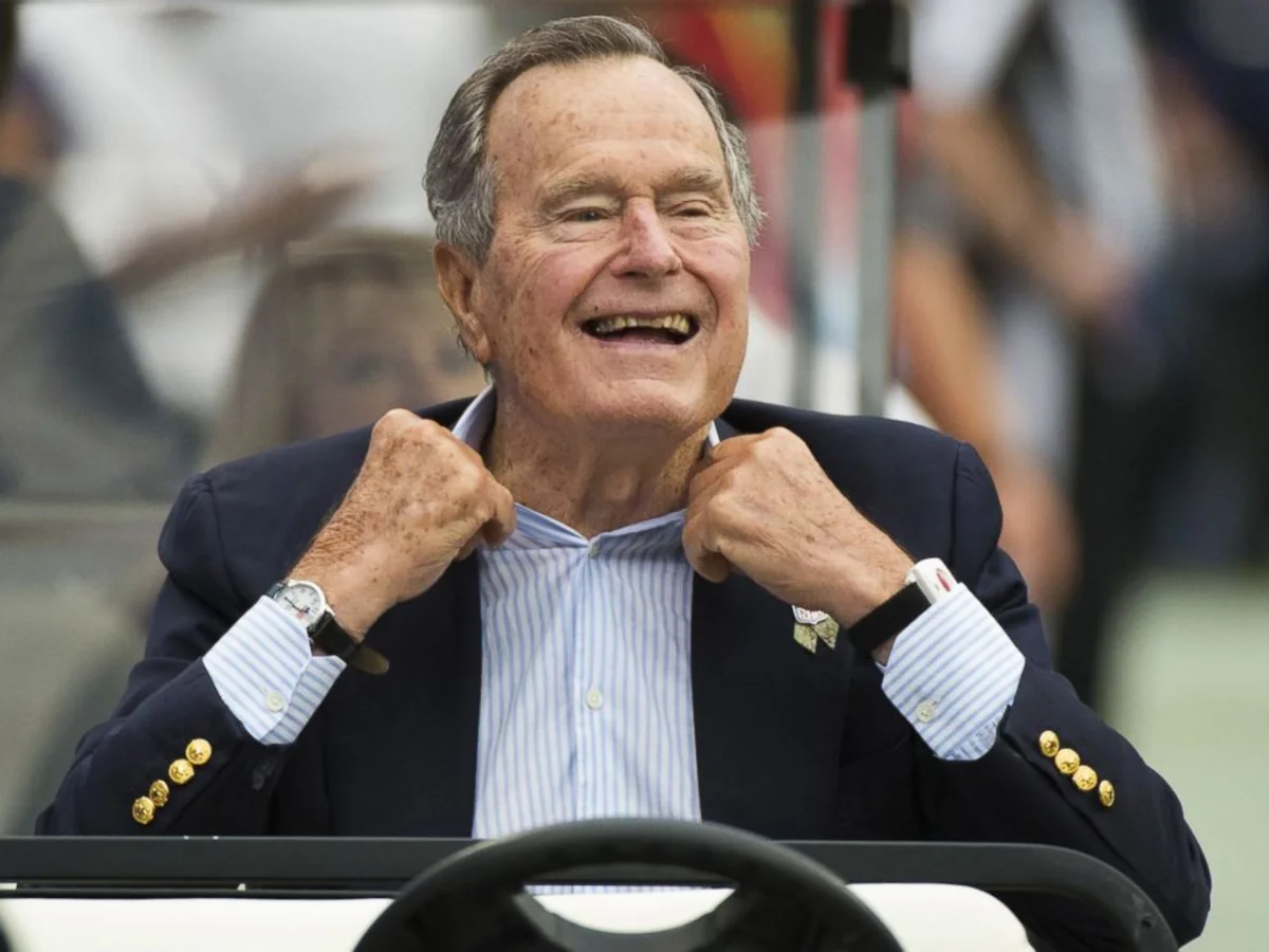George Bush Sr. hospitalized