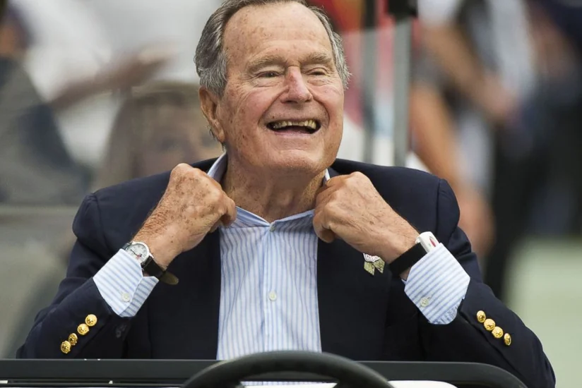 George Bush Sr. hospitalized