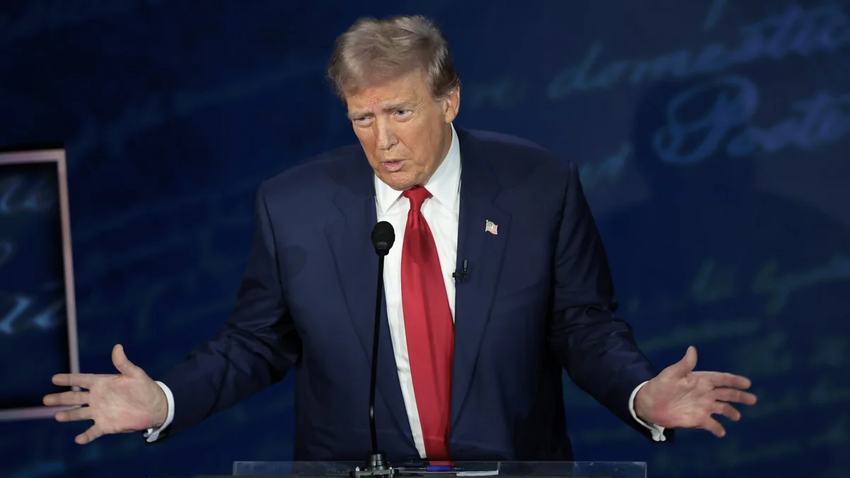 Tramp Harrislə debatın yeni raundundan imtina edib