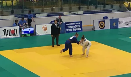 Azərbaycanın beynəlxalq dərəcəli hakimləri cüdo üzrə Avropa kuboku yarışını idarə ediblər - FOTO