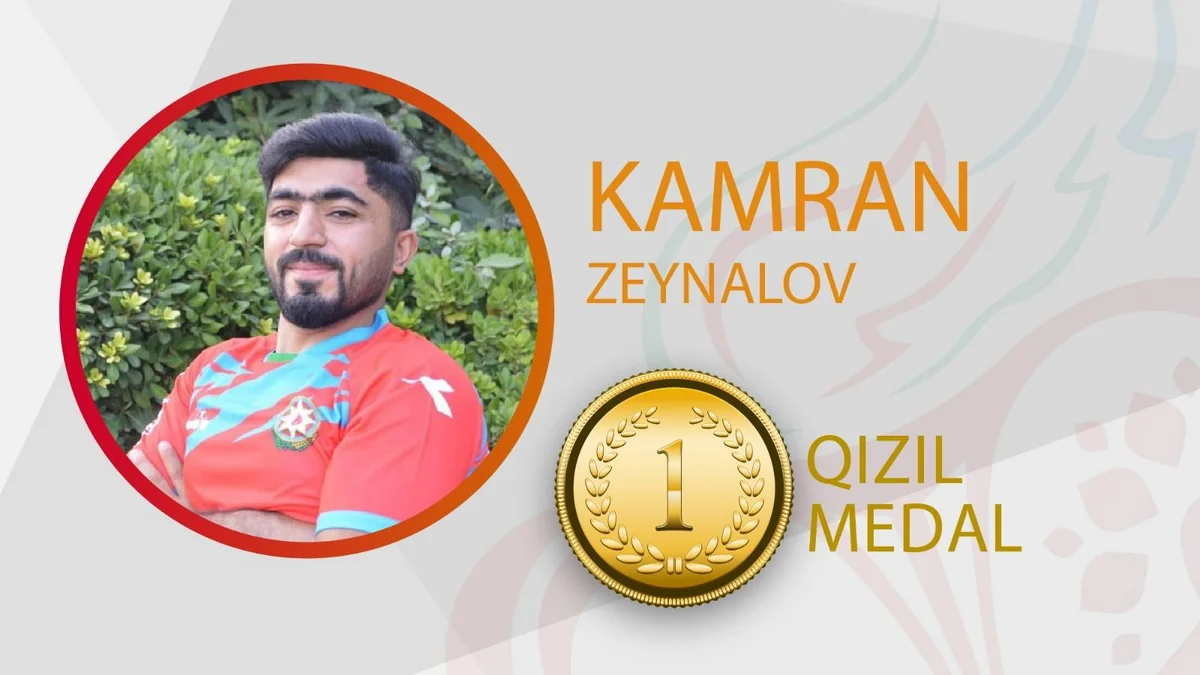 Azərbaycan təmsilçisi dünya çempionatında qızıl medal qazanıb, paralimpiadaya lisenziya əldə edib
