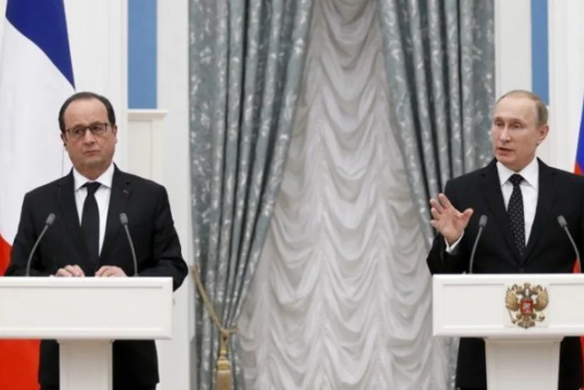 Олланд заявил, что не найдет времени для встречи с Путиным во время его визита в Париж