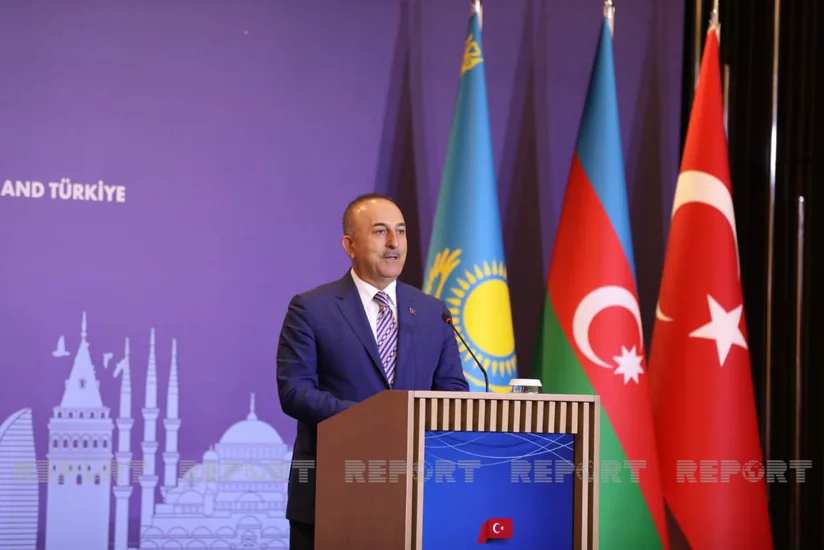 Mövlud Çavuşoğlu: Türkiyə, Azərbaycan və Qazaxıstan üç qardaş ölkədir