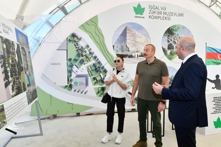 Zəngilanda İşğal və Zəfər muzeyləri kompleksinin təməli qoyulub