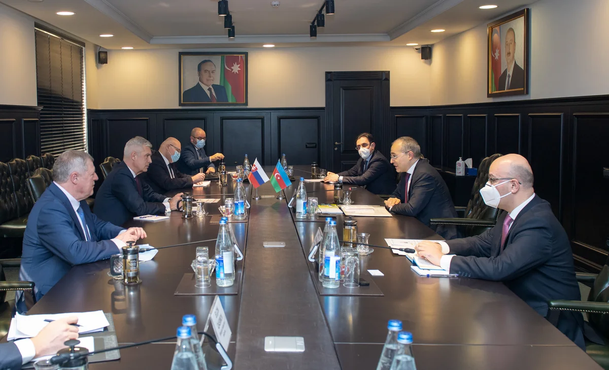 Mikayil Jabbarov meets with Slovak Minister of Foreign and European Affairs