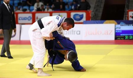 Usta cüdoçular arasında ölkə çempionatının qalibləri məlum oldu - FOTO