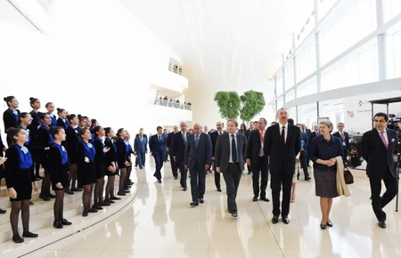 President Ilham Aliyev attended the opening of the 3rd World Forum on Intercultural Dialogue - PHOTOS