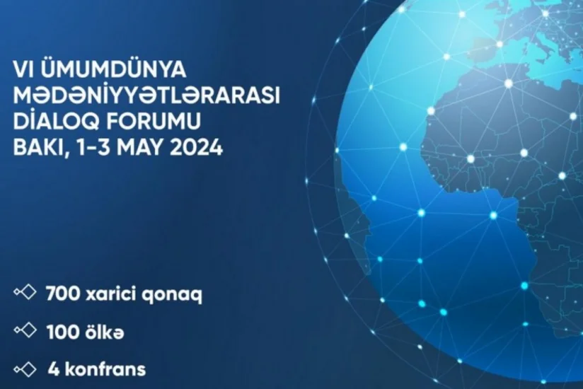 VI Ümumdünya Mədəniyyətlərarası Dialoq Forumunun ilk gününün proqramı açıqlanıb
