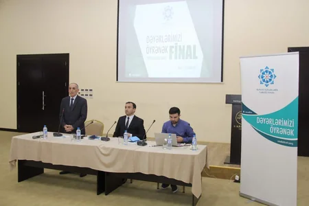 Dəyərlərimizi öyrənək intellektual yarışının final mərhələsi keçirilib
