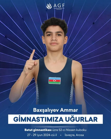 Azərbaycan gimnastları Nissen Kubokuna qatılıblar