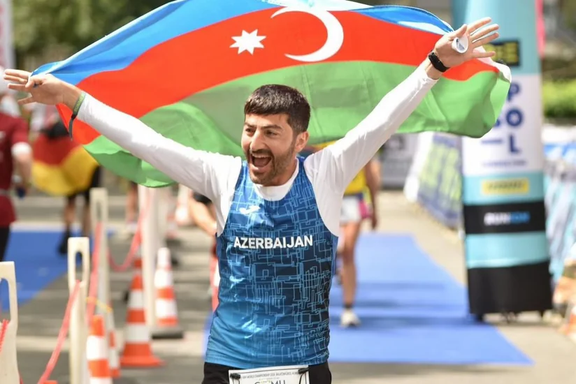 Azərbaycan atleti Macarıstanda gümüş medal qazanıb