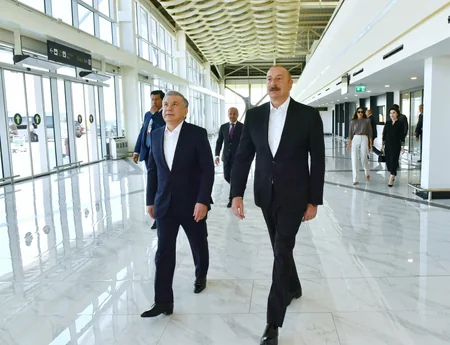 Azərbaycanda dövlət səfərində olan Özbəkistan Prezidenti Füzuli rayonuna gedib