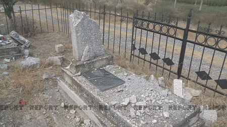 Tərtərdə erməni terroru zamanı dağıdılan qəbirlər bərpa edilir