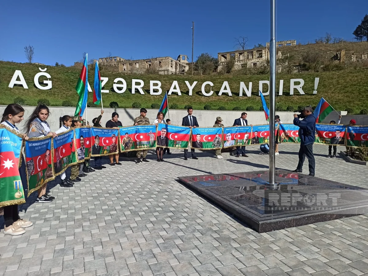 Talış kəndində zəfər yürüşü keçirilib