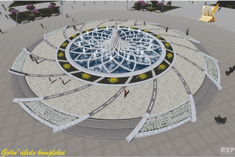 Azərbaycanda Sarı gəlin Abidə Kompleksinin layihəsi hazırlanıb - FOTO - VİDEO