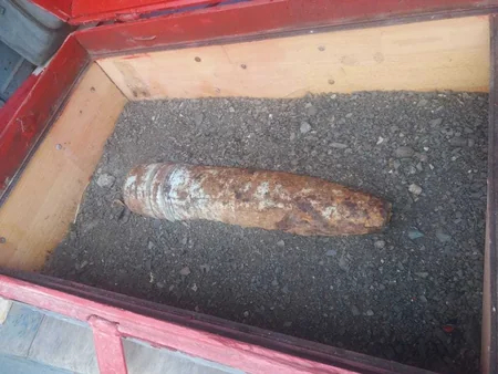 Goranboyda top mərmisi tapılıb