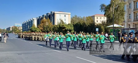 Naxçıvanda hərbi yürüş keçirilib - YENİLƏNİB