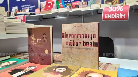 İnformasiya müharibəsi kitabının imza günü keçirilib