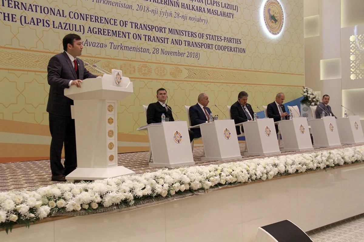 Azərbaycan Türkmənistanda keçirilən beynəlxalq konfransda iştirak edib
