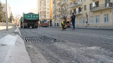 Bakının daha bir küçəsində nəqliyyatın hərəkəti təmin olunacaq - FOTO