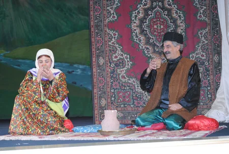 Sumqayıt Dövlət Dram Teatrında yeni tamaşanın premyerası olub