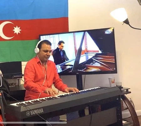 Emil və Leyla Əfrasiyablar virtual konsert proqramı ilə çıxış ediblər