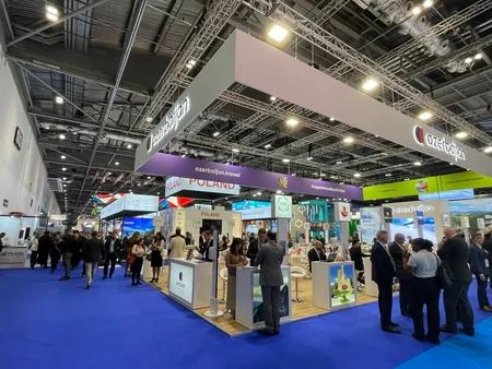 Azərbaycanın turizm imkanları Londonda keçirilən beynəlxalq sərgidə təbliğ edilir